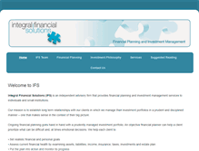 Tablet Screenshot of ifsplanners.com
